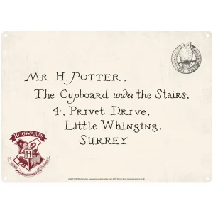 Tin Sign A5 - Harry Potter (Letters)