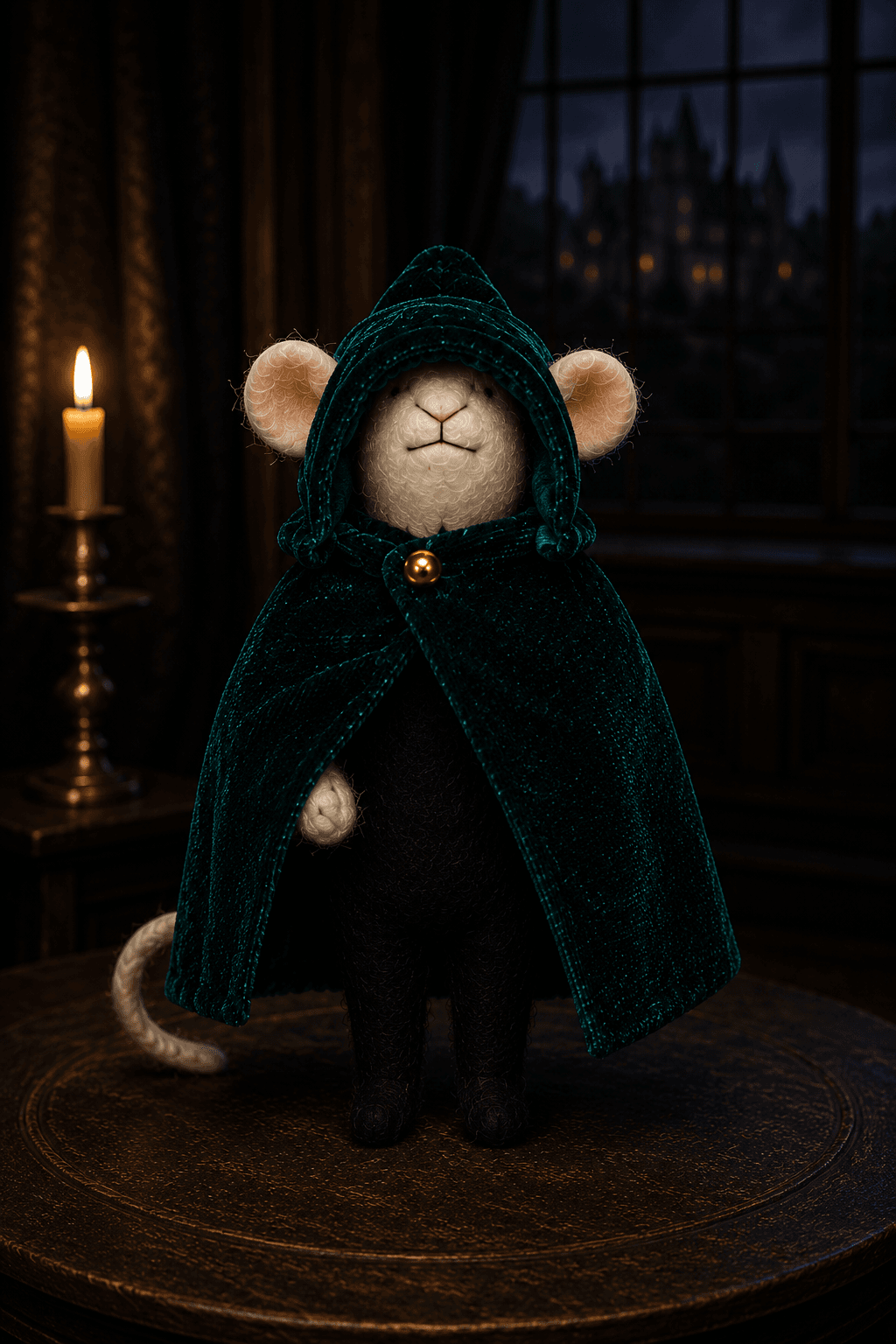 Felt Cloaked Mice Complete Set of 3 - Image 3